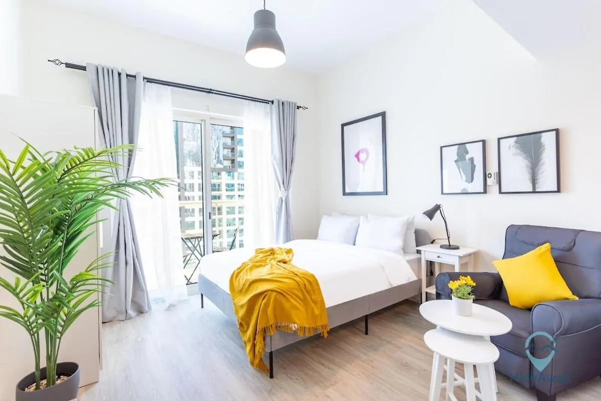 Apartment Lovely Cozy Studio L Steps To Jbr Dubai
